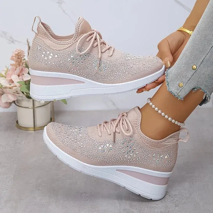 Sophie | Damen-Sneaker funkelnd & stylisch modern