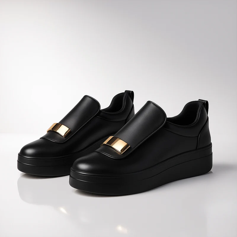 Sofia | Stilvolle Plateau-Loafer modern