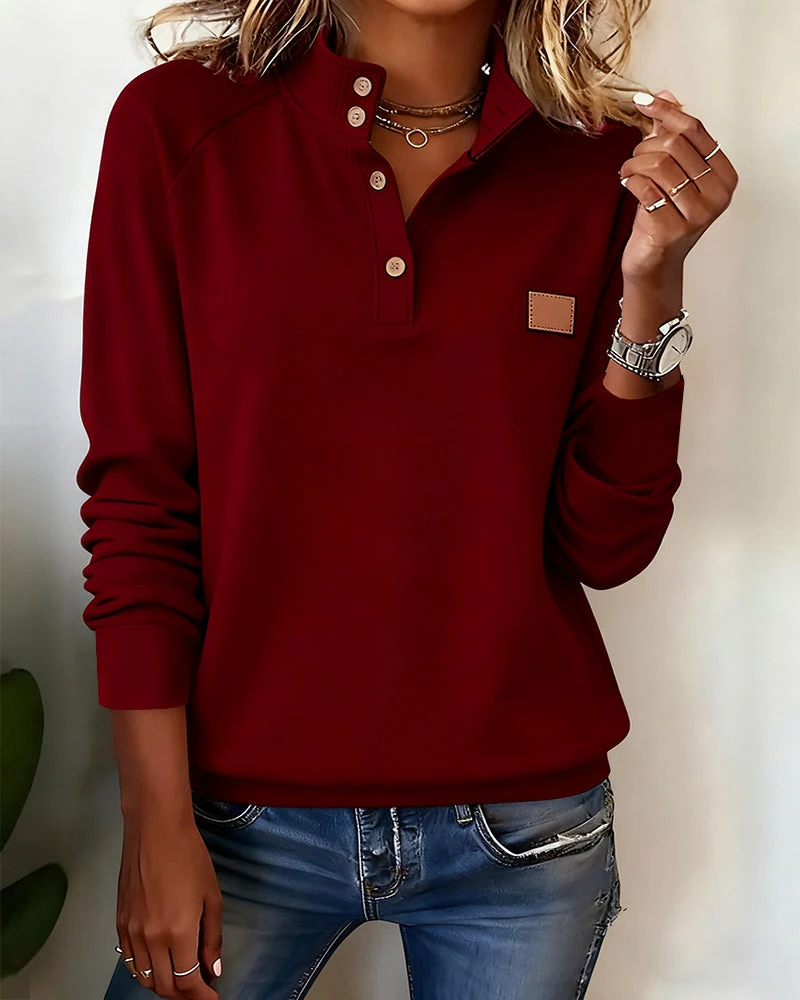 Laura | Modischer Damen Pullover elegant & Polokragen