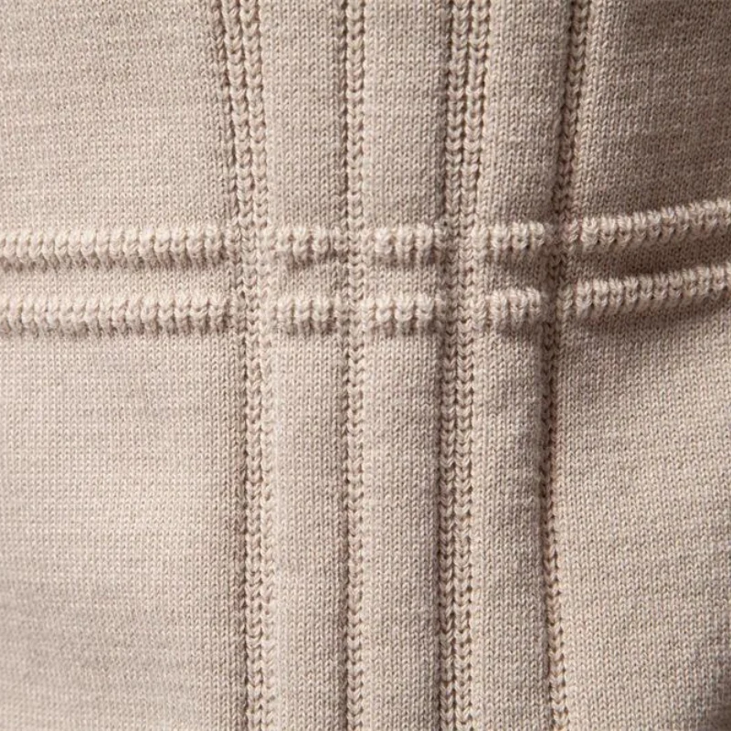 LEANDRO | ELEGANTER HERRENPULLOVER MIT KAROMUSTER