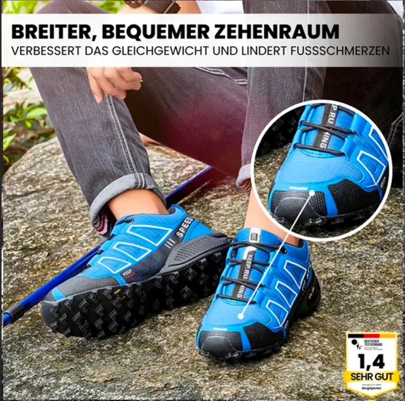 ERGONOMISCHER SCHMERZLINDERNDER TREKKING- U.- WANDERSCHUH