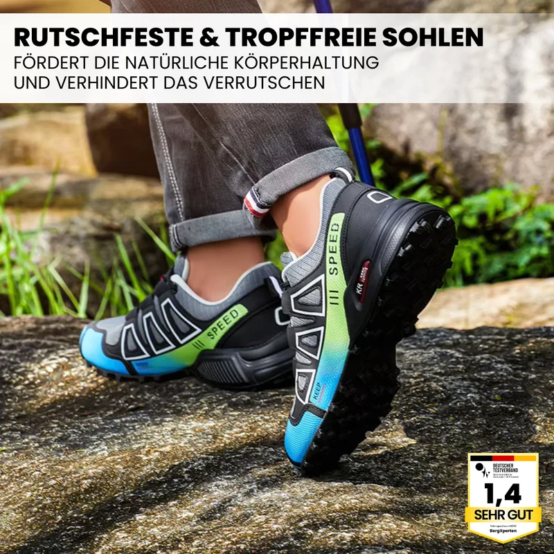 ERGONOMISCHER SCHMERZLINDERNDER TREKKING- U.- WANDERSCHUH