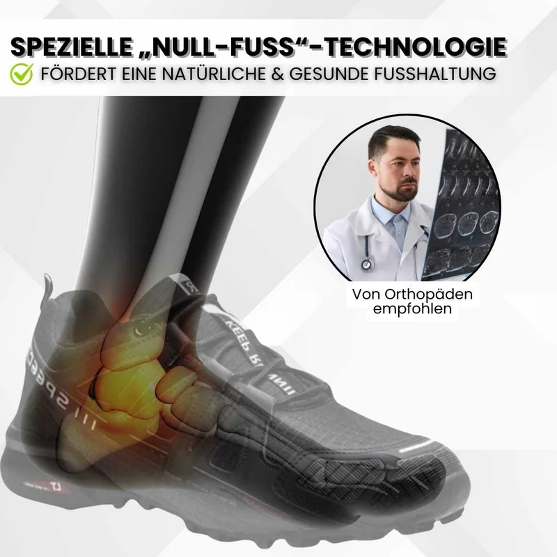 ERGONOMISCHER SCHMERZLINDERNDER TREKKING- U.- WANDERSCHUH