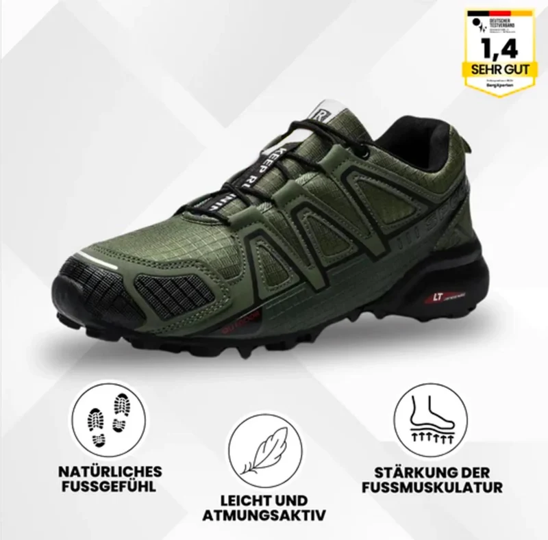 ERGONOMISCHER SCHMERZLINDERNDER TREKKING- U.- WANDERSCHUH