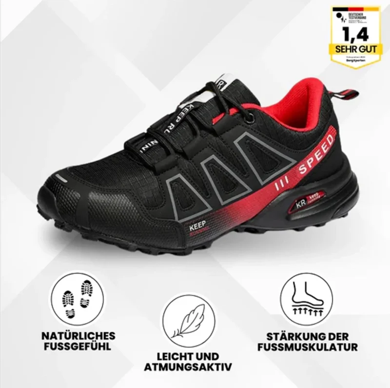 ERGONOMISCHER SCHMERZLINDERNDER TREKKING- U.- WANDERSCHUH