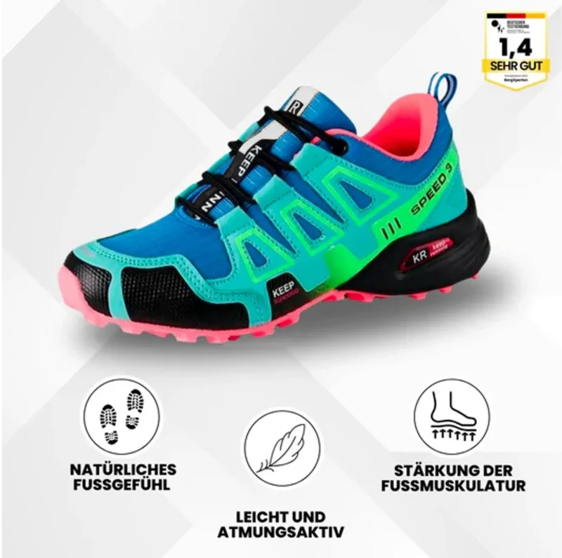 ERGONOMISCHER SCHMERZLINDERNDER TREKKING- U.- WANDERSCHUH