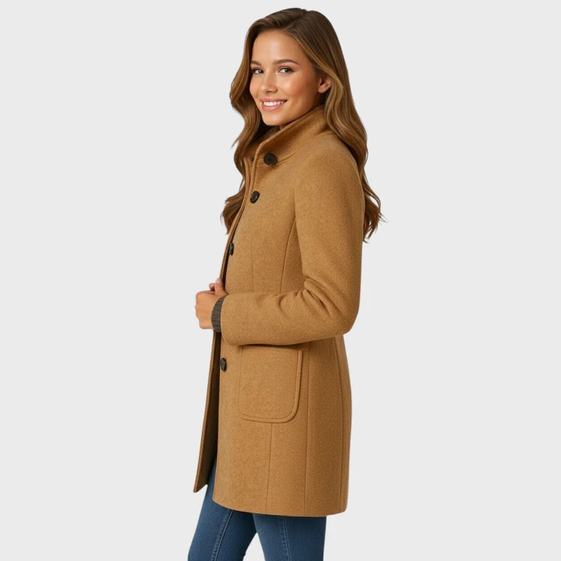 AGNES / ELEGANTER DAMENMANTEL MIT PERFEKTEM SCHNITT