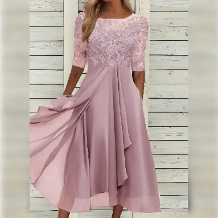 Marie | Stilvolles Damen Sommerkleid luftig und elegant