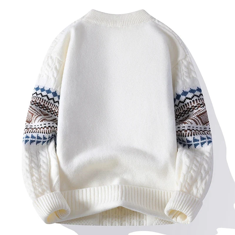 Elena | Stylischer Herren-Strickpullover nordisch & warm