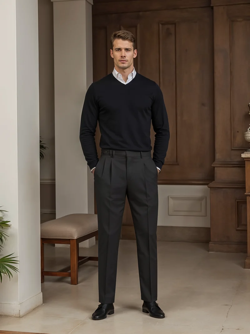 Theresa | Plissierte Damen-Hose stylisch & modern