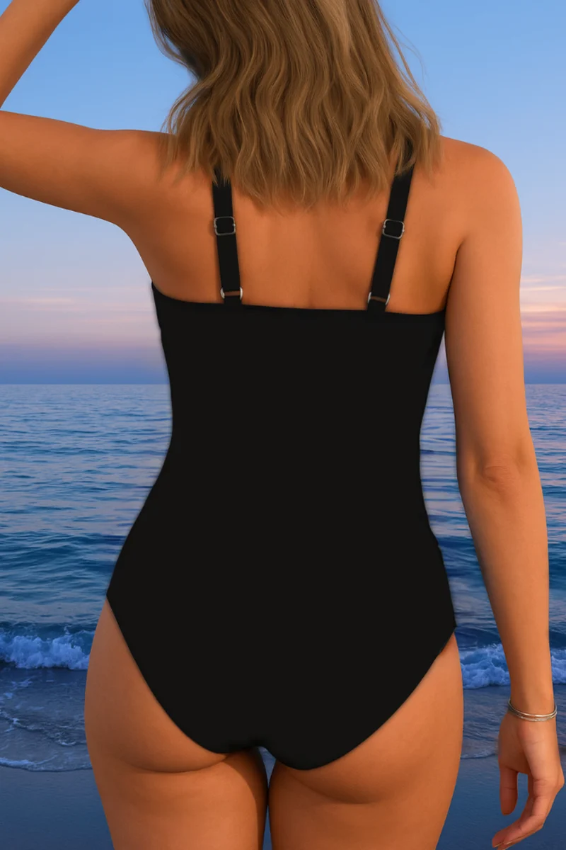 Éloria | Eleganter Badeanzug mit buntem Druck