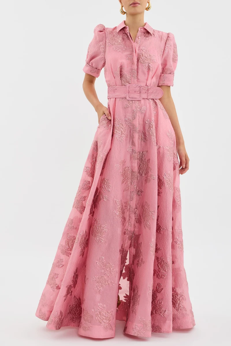Nina | Kurzärmeliges Damen Kleid modisch elegant