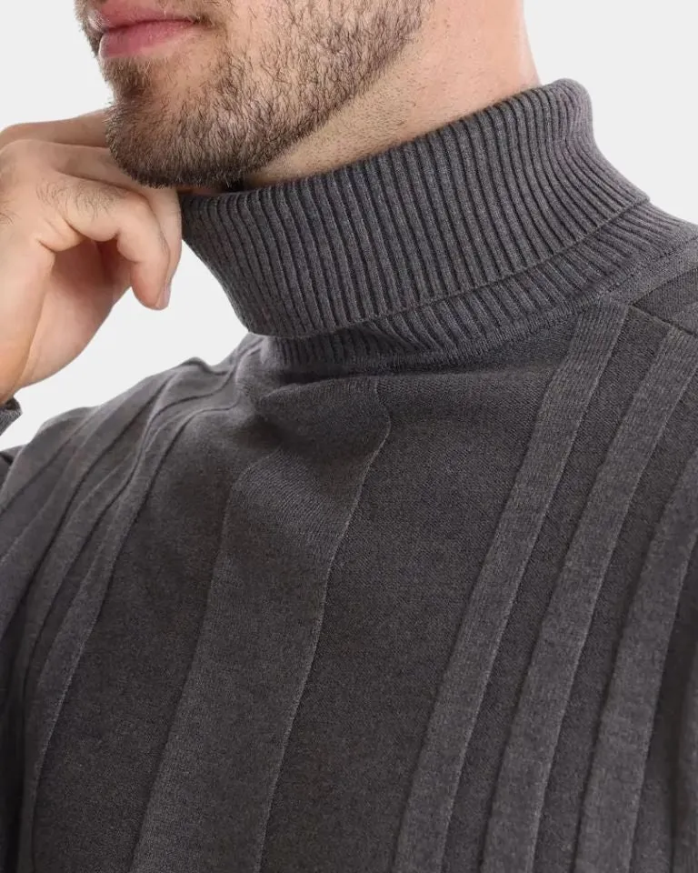LUCAS™ | PULLOVER MIT HOHEM KRAGEN