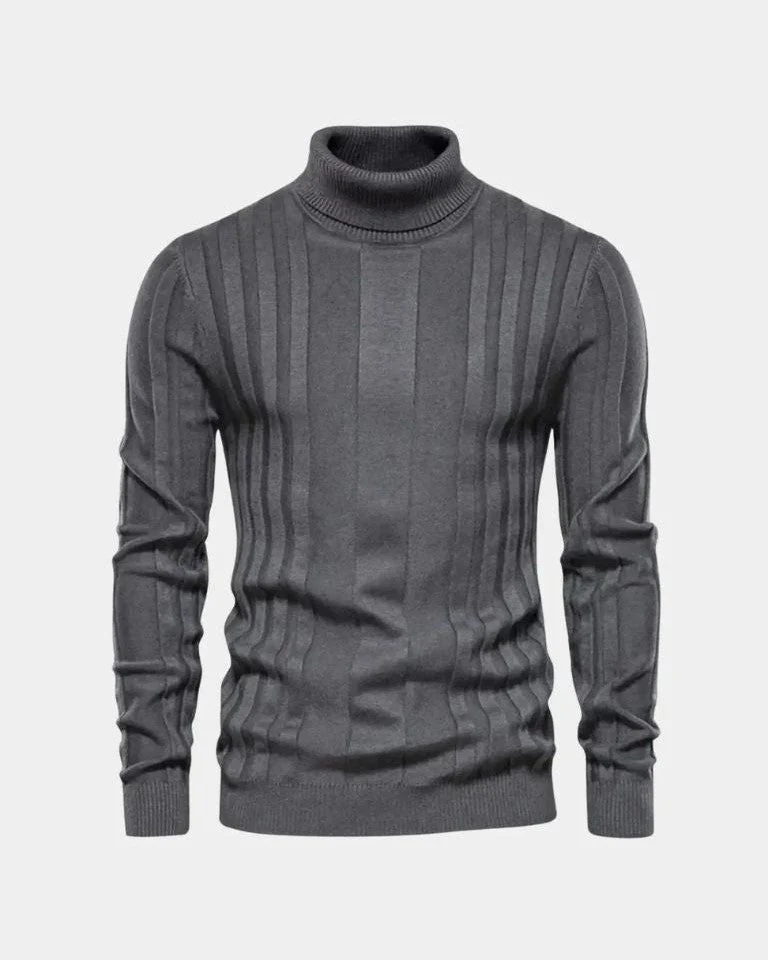 LUCAS™ | PULLOVER MIT HOHEM KRAGEN