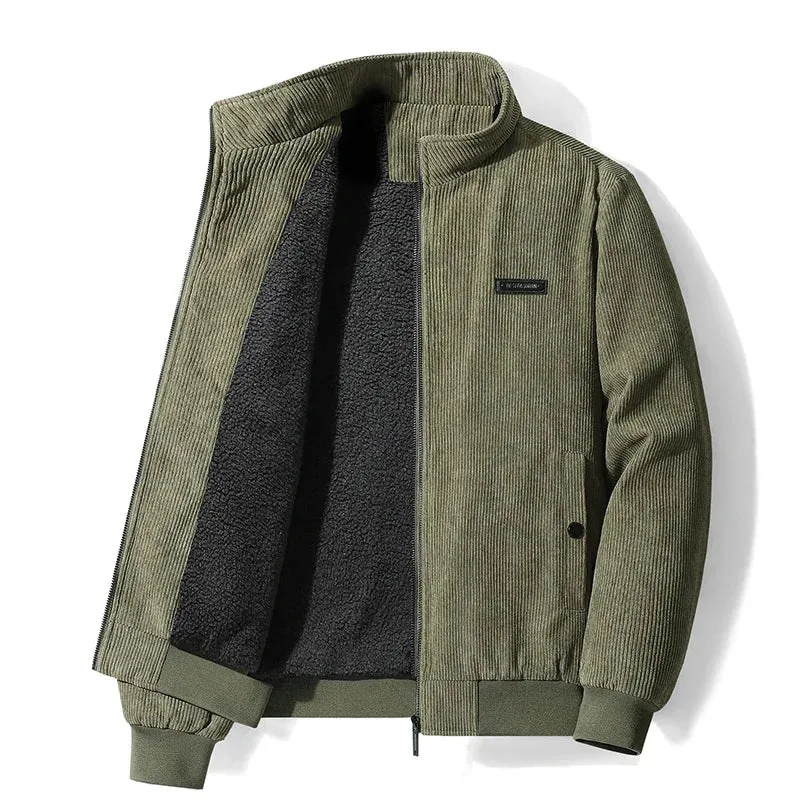 UDO | CORDJACKE MIT FLEECEFUTTER