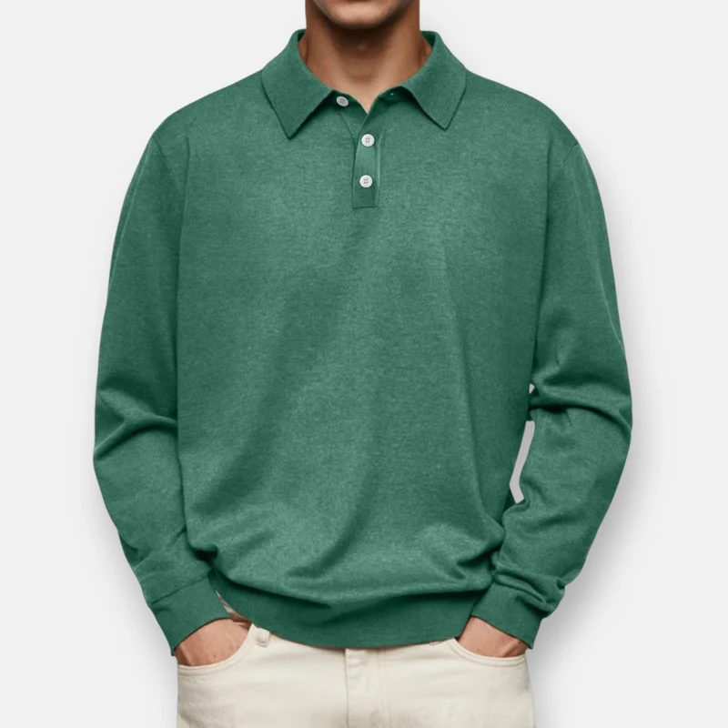 Aiden™ | Langarm-Polo