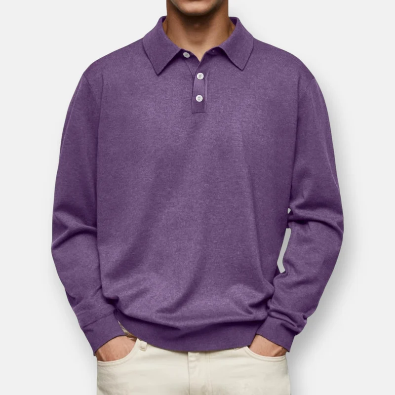 Aiden™ | Langarm-Polo
