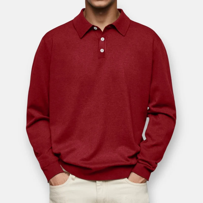 Aiden™ | Langarm-Polo