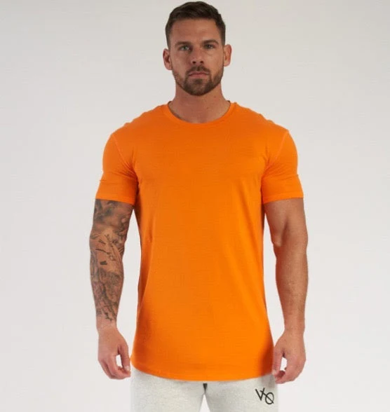 Steffen™ - Einfarbiges T-Shirt mit bequemer Passform