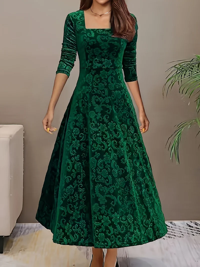 Marlene | Samtkleid Damen elegant & stylisch für Urlaub