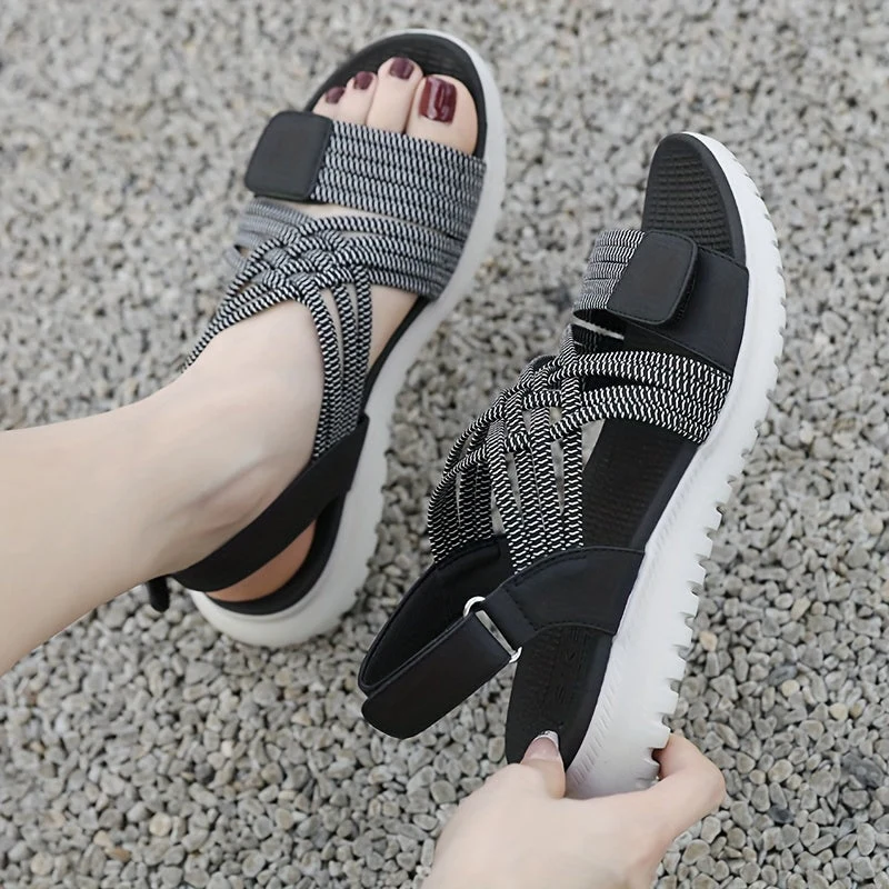 Soline | Sportlich-elegante Sandalen mit hoher Sohle