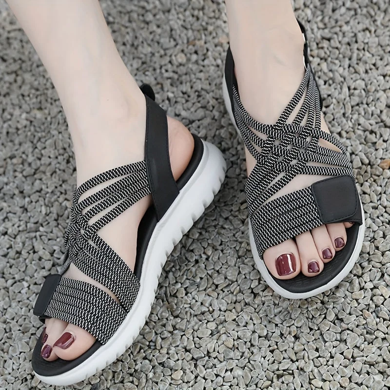 Soline | Sportlich-elegante Sandalen mit hoher Sohle