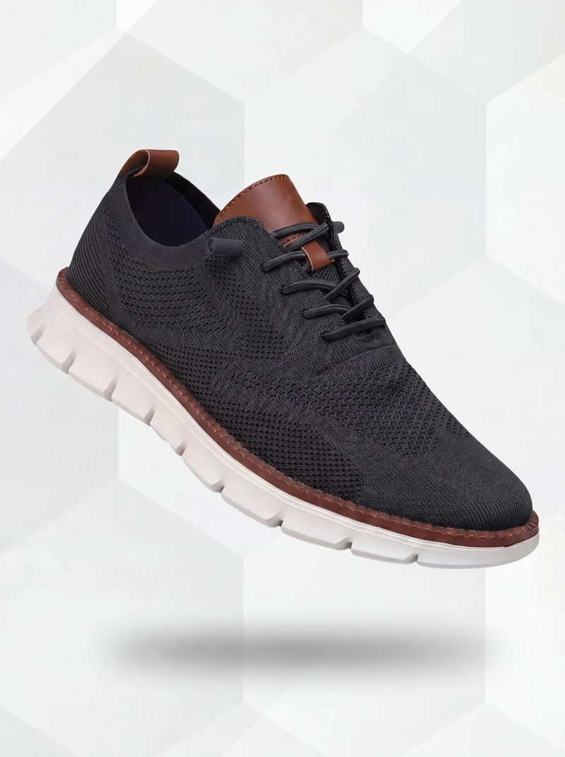 Atmungsaktive Ultracomfort-Schuhe: Schwarz-Weiß