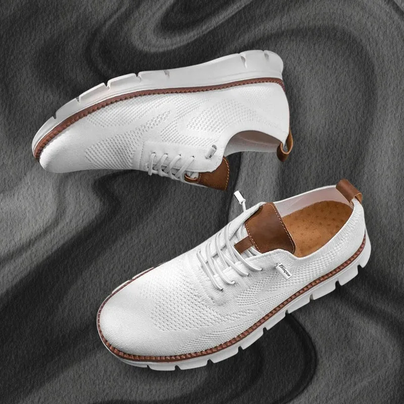 Ultrakomfortable Atmungsaktive Schuhe: Weiß