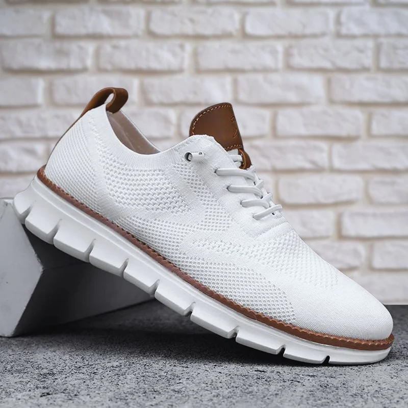 Ultrakomfortable Atmungsaktive Schuhe: Weiß