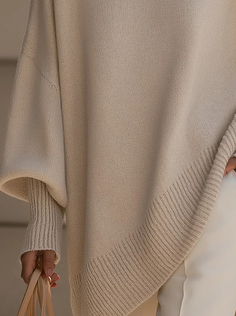 MELODY / LUXURIOSER OVERSIZED-PONCHO