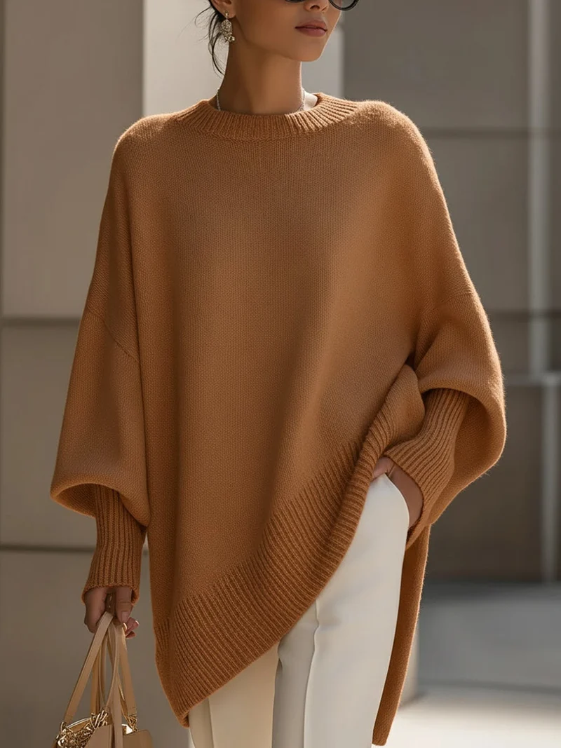 MELODY / LUXURIOSER OVERSIZED-PONCHO