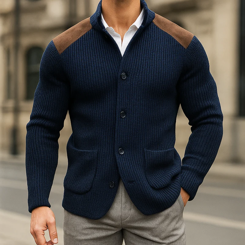 MILIANIA | BLAZER AUS STRICK MIT STRUKTUR