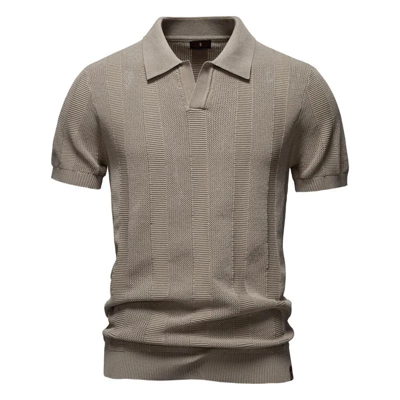 FELIX™ | STILVOLLES GESTREIFTES POLOHEMD