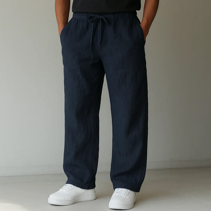 Alveno™ – Leichte Leinenhose mit verstellbarem Bund