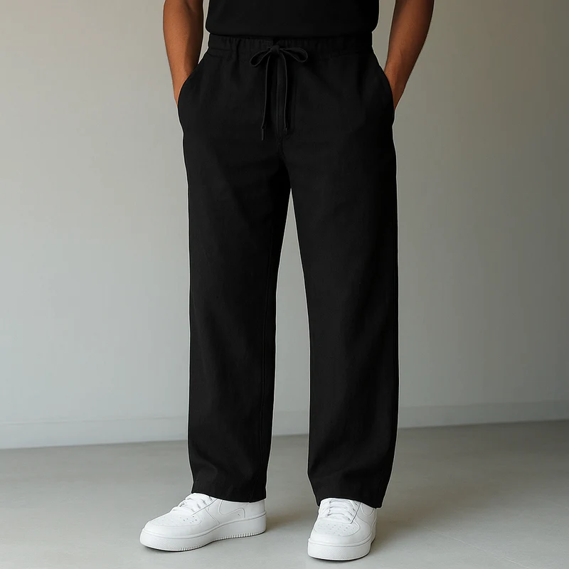 Alveno™ – Leichte Leinenhose mit verstellbarem Bund