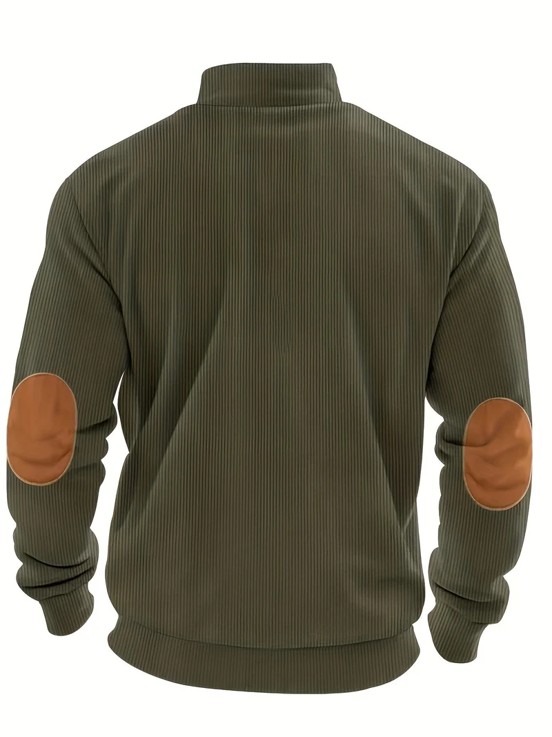 Breno™ - Eleganter Pullover mit halbem Reißverschluss