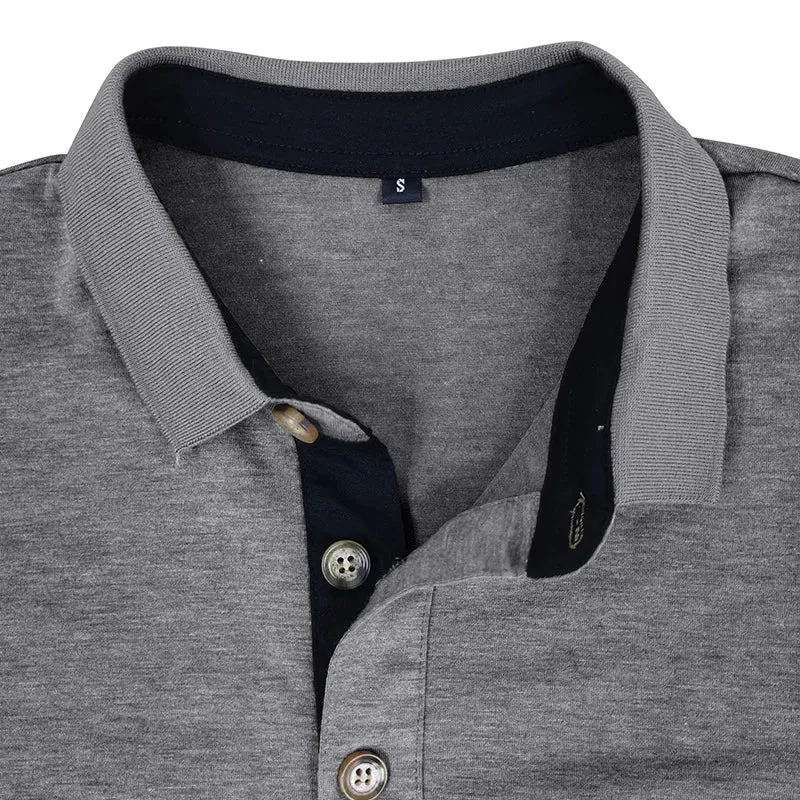 Jörg™ | Herren Langarmshirt in Unifarbe