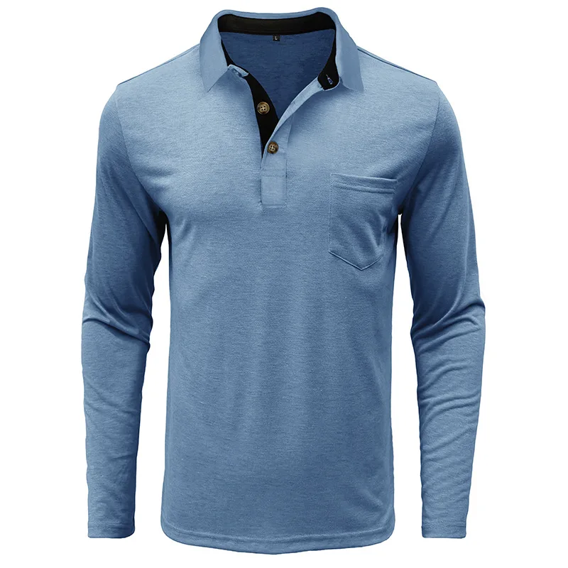 Jörg™ | Herren Langarmshirt in Unifarbe