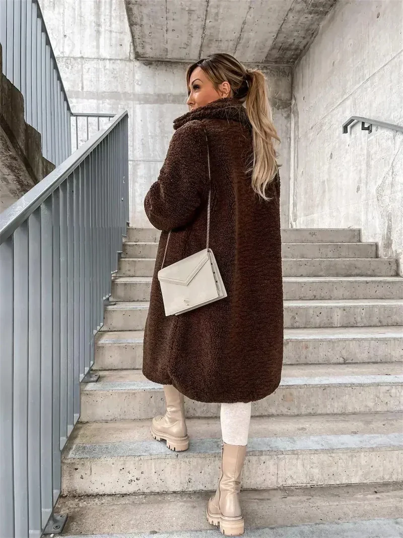 Isabel | Lässige Damen-Teddyjacke trendy & warm