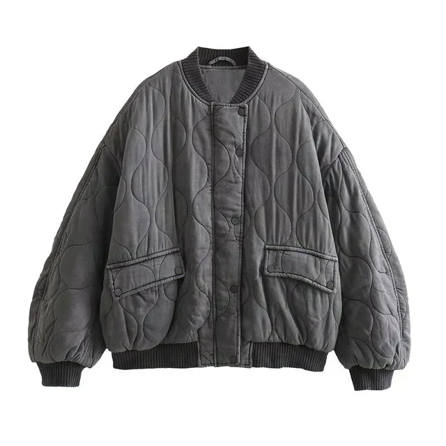 Laura | Damen-Bomberjacke modern & lässig für Alltag