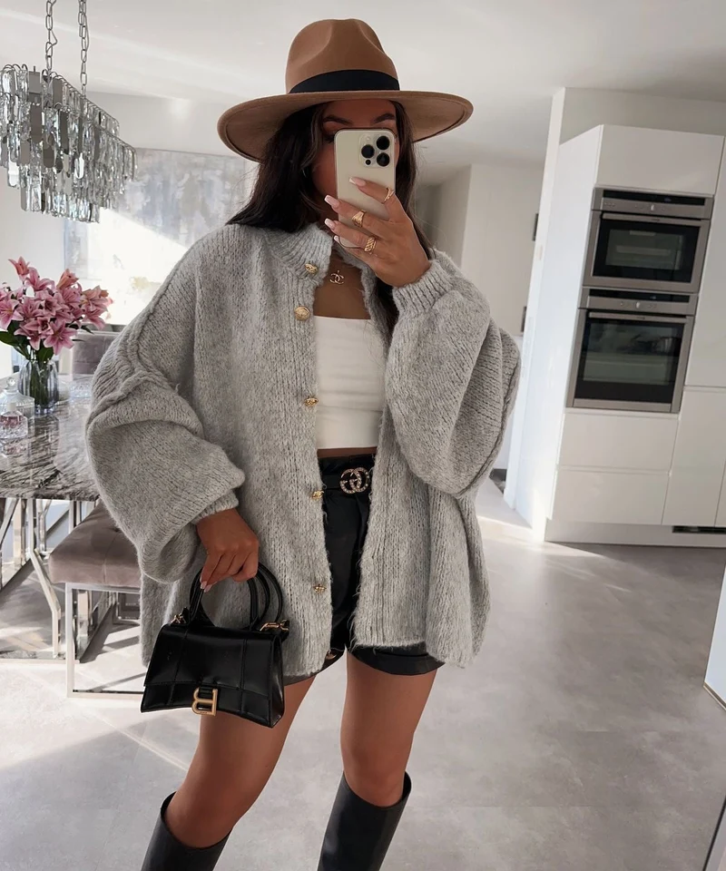 Sophie | Oversized Damen-Cardigan für Alltag & Events