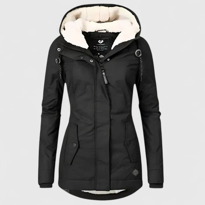 AMELIE™ | WASSERDICHTE WINTERJACKE MIT KAPUZE