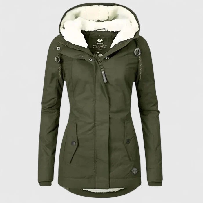 AMELIE™ | WASSERDICHTE WINTERJACKE MIT KAPUZE