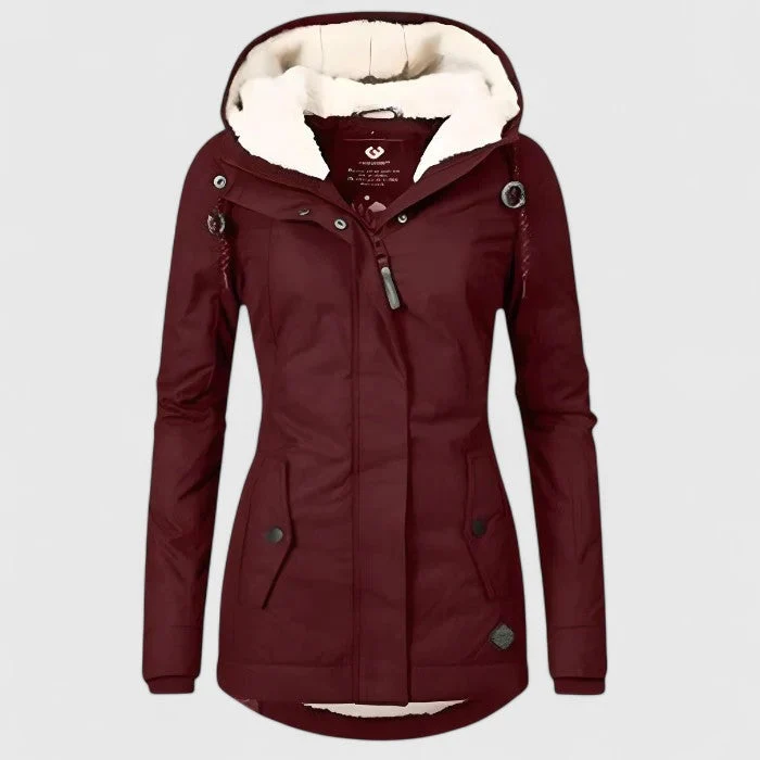 AMELIE™ | WASSERDICHTE WINTERJACKE MIT KAPUZE