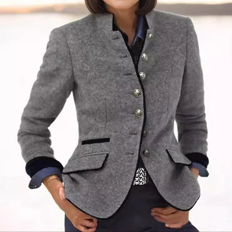LUCIE™ / ELEGANTE STRUKTURIERTE STRICKJACKE