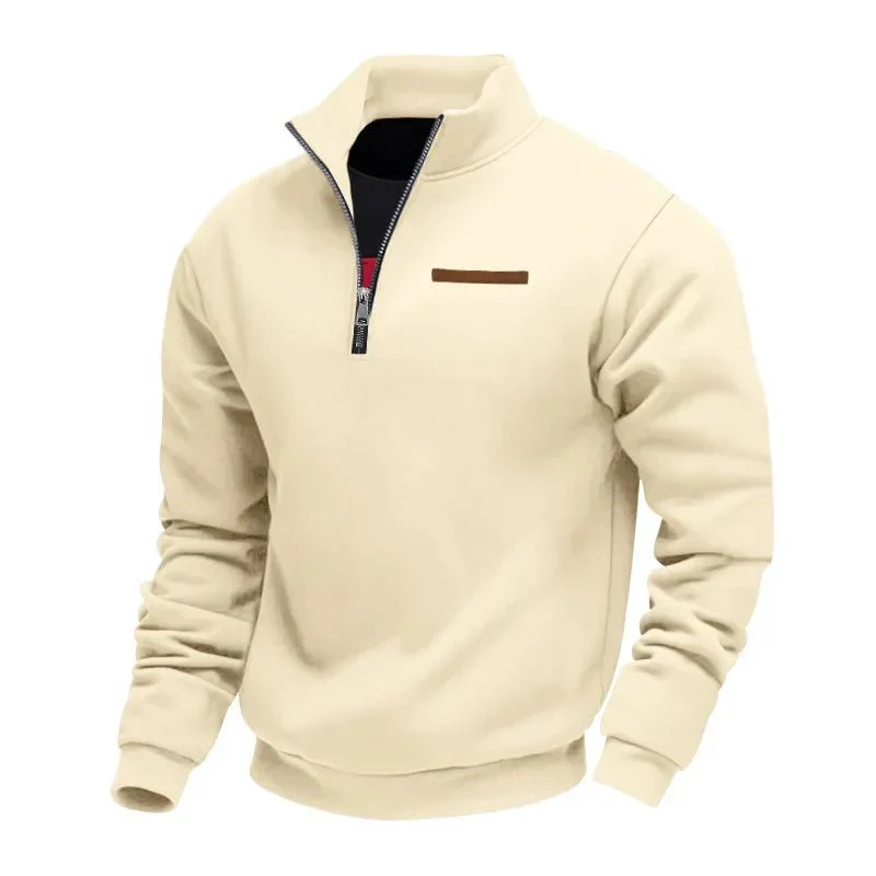 ADRIEN™ / LASSIGES FLEECE-SWEATSHIRT FUR HERREN
