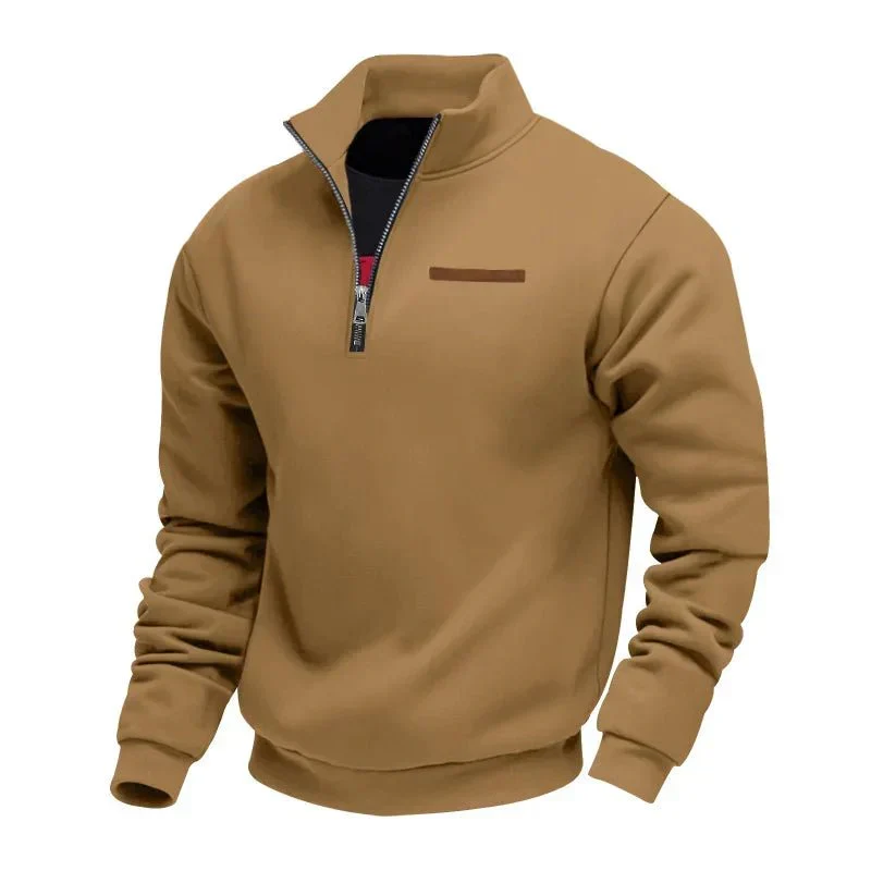 ADRIEN™ / LASSIGES FLEECE-SWEATSHIRT FUR HERREN