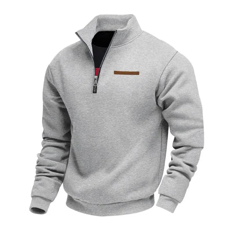 ADRIEN™ / LASSIGES FLEECE-SWEATSHIRT FUR HERREN