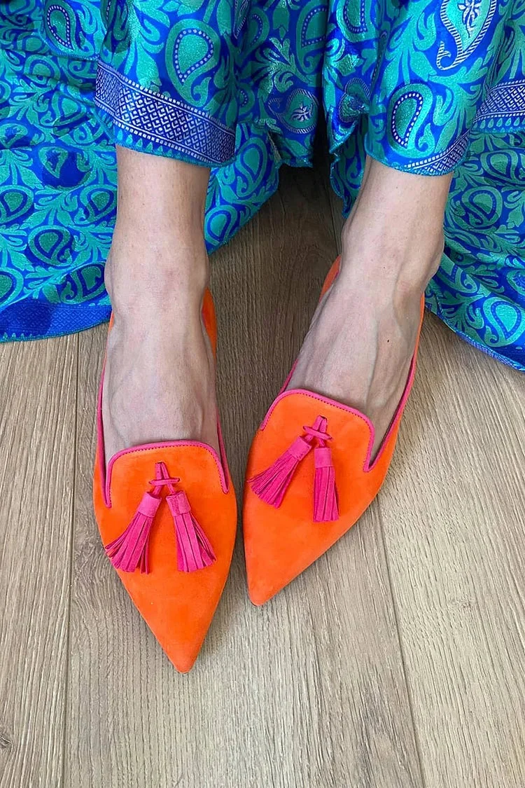 PORTIA - MOKASSINS MIT BOHO-FRANSEN