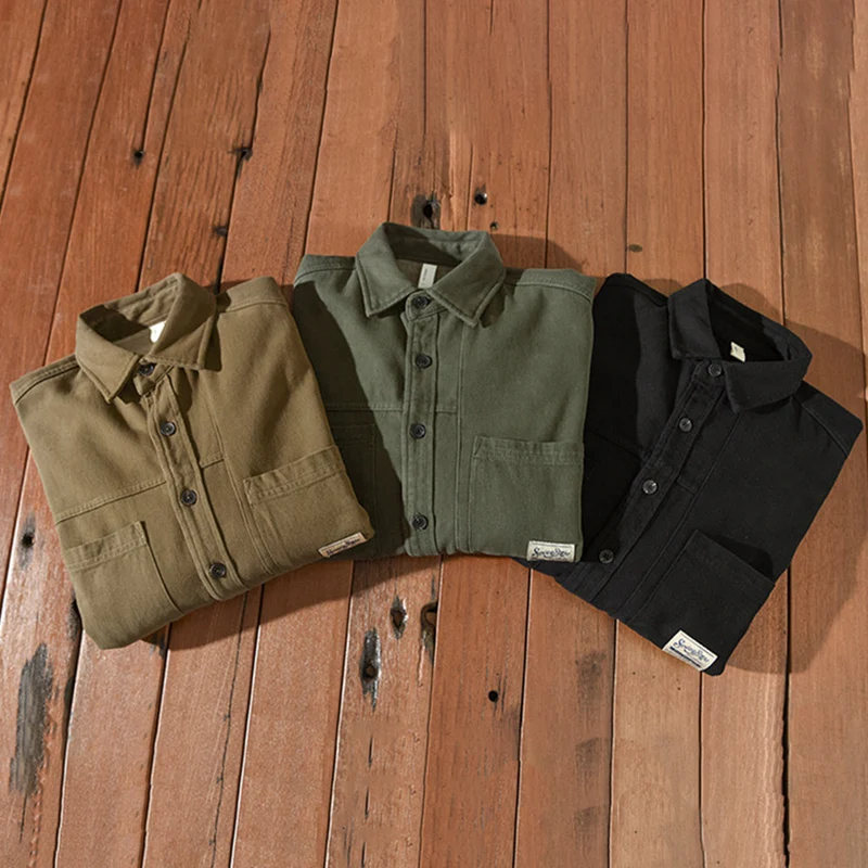 CARL™ | FLEECE-UBERHEMD IM CARGO-STIL